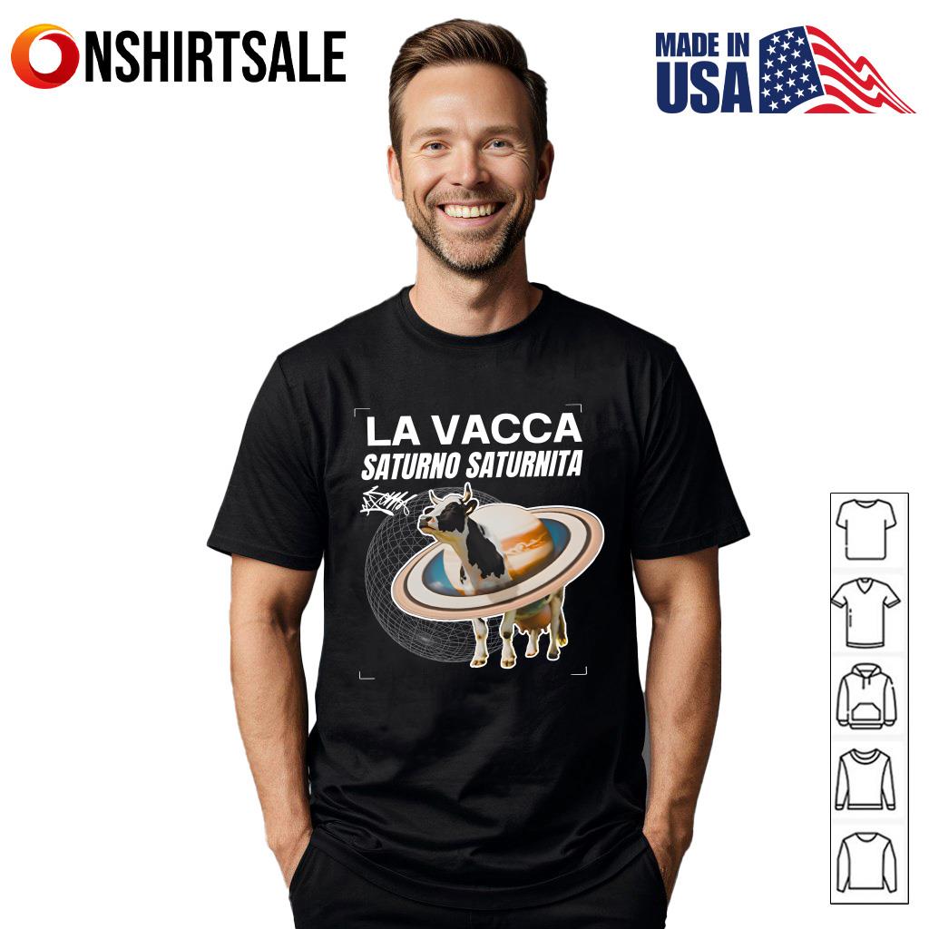 La Vacca Saturno Saturnita Italian Brainrot T-Shirt La Vacca Saturno Saturnita Italian Brainrot T-Shirt
