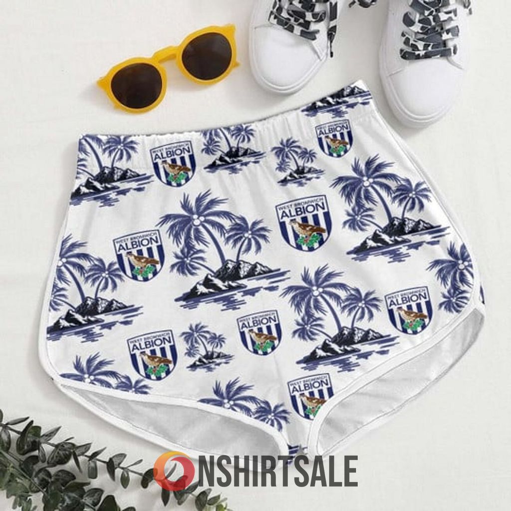 West Bromwich Albion Summer Hawaiian Shirt and Shorts Set, Tropical Football Beach Outfit for Men West Bromwich Albion Summer Hawaiian Shirt and Shorts Set, Tropical Football Beach Outfit for Men
