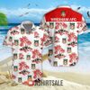Union Saint Gilloise Hawaiian Shirt And Shorts Set , Tropical Soccer Union Saint Gilloise Hawaiian Shirt And Shorts Set , Tropical Soccer