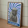 Drop Bear Warning Poster, Humorous Australian Koala Safety Art – Look Up and Live