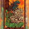 Queens of the Stone Age Poster, 2023 The Forum Concert Limited Edition Psychedelic Skull Art Queens of the Stone Age Poster, 2023 The Forum Concert Limited Edition Psychedelic Skull Art