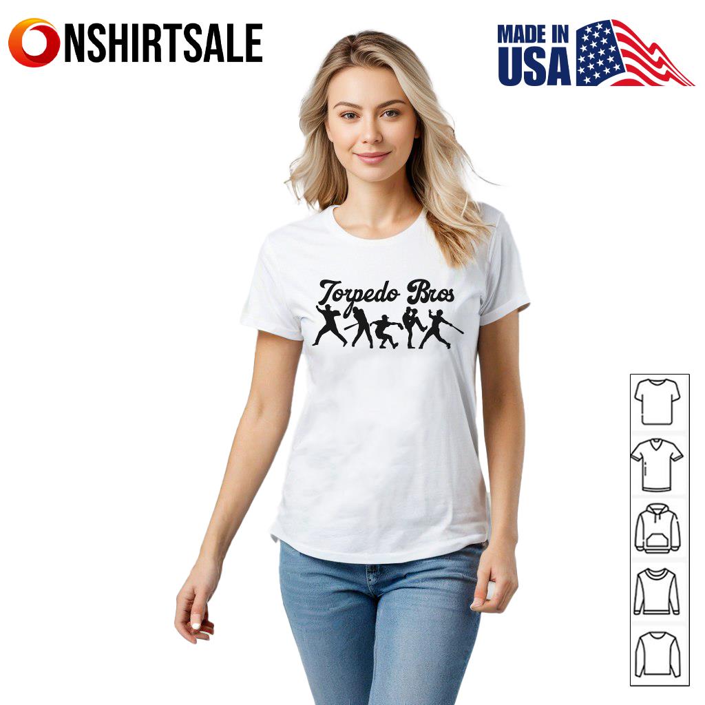 Torpedo Bros Baseball T-Shirt – New York Sluggers Fan Art Tee Inspired by Giancarlo Stanton Torpedo Bros Baseball T-Shirt – New York Sluggers Fan Art Tee Inspired by Giancarlo Stanton